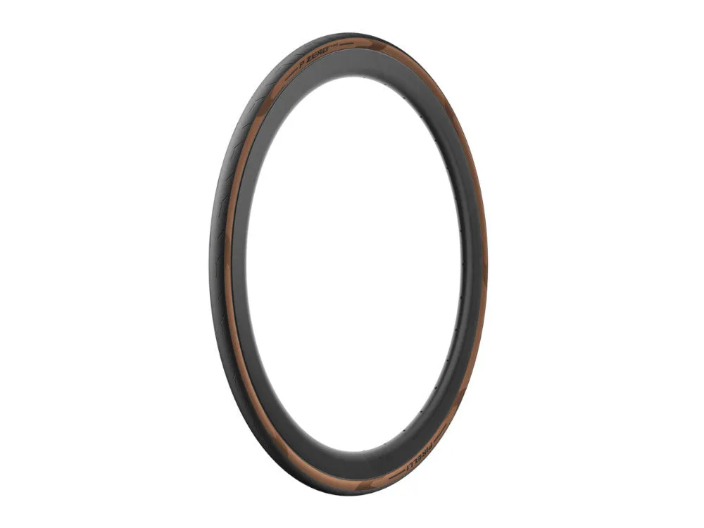 Pirelli P Zero Race Classic 700 x 28C Clincher Road Bike Tyre -  Black/Brown