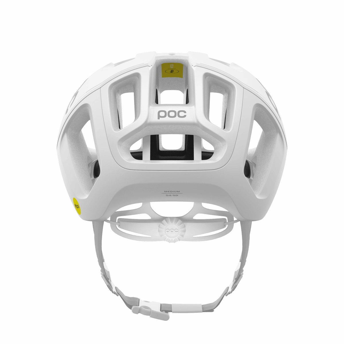 POC Ventral Road Cycling Helmet (Hydrogen White Matt)