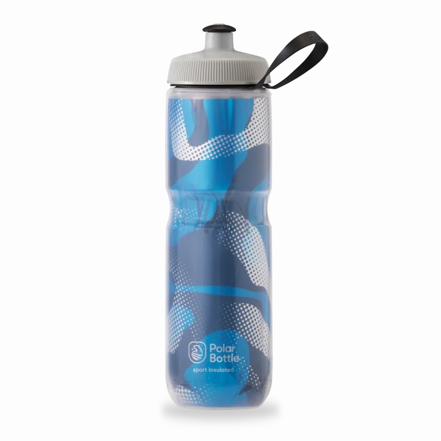 Polar Contender Bottle (Blue/Silver)