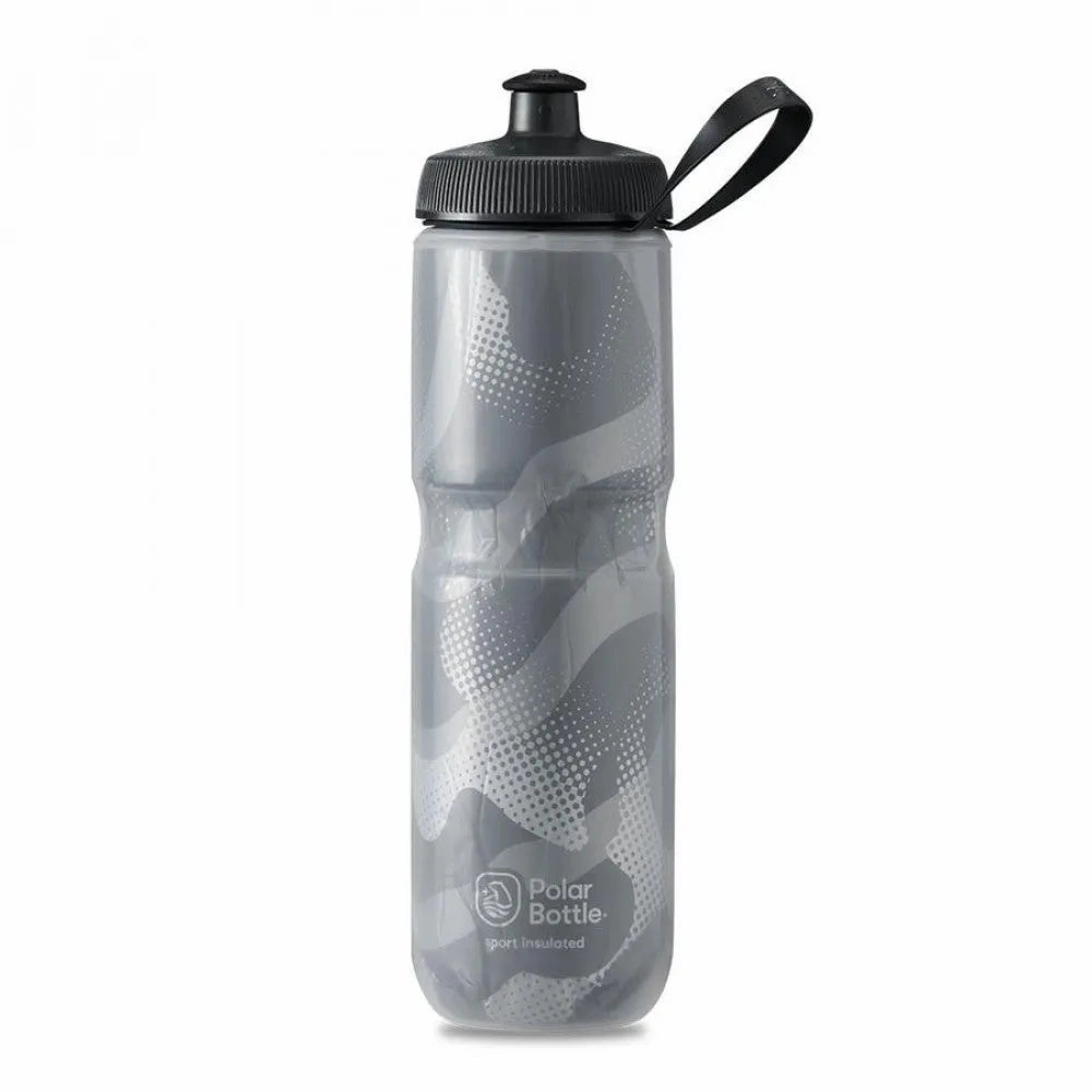 Polar Contender Sport Insulated Bottle (Charcoal/Silver)