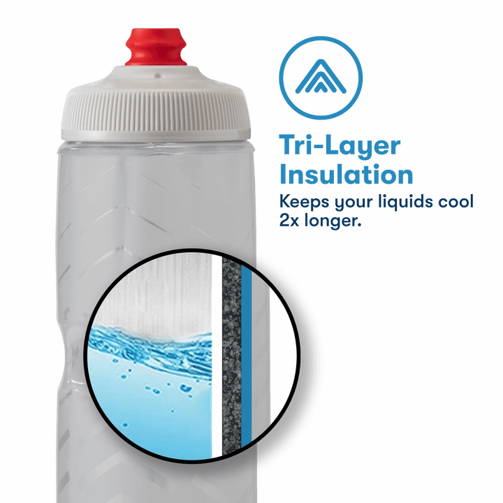 Polar Sport Contendr Bottle (Charcoal/Silver)