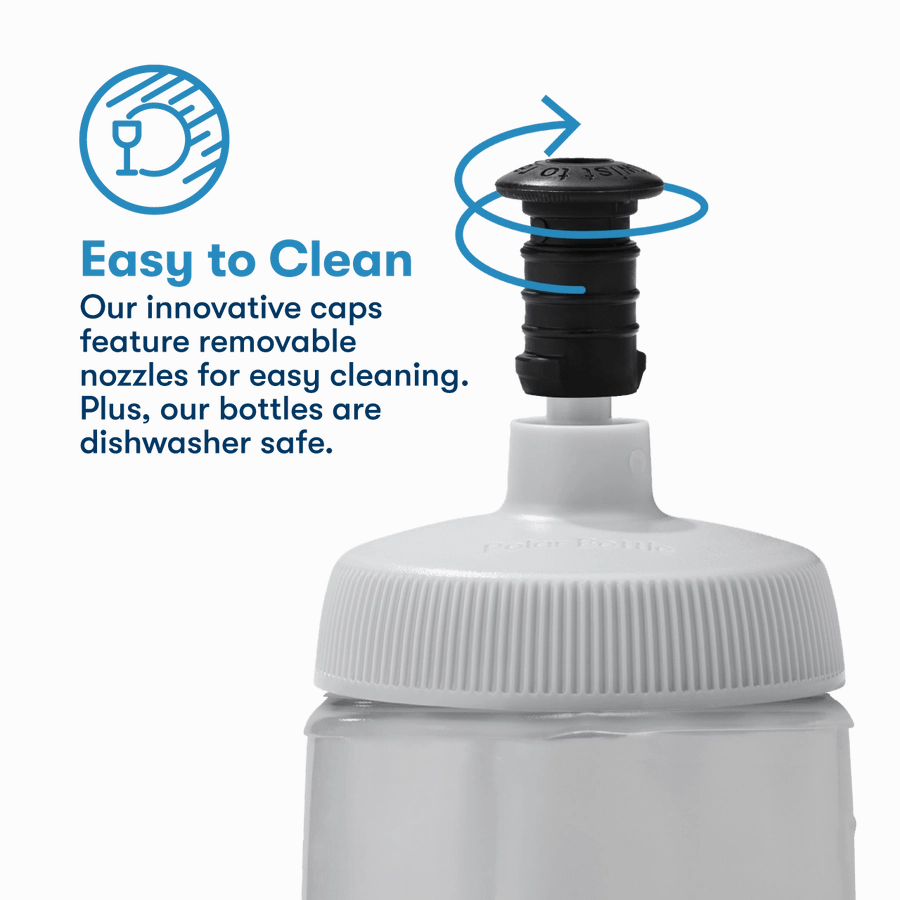 Polar Sport Nimbus Bottle (Coal/White)