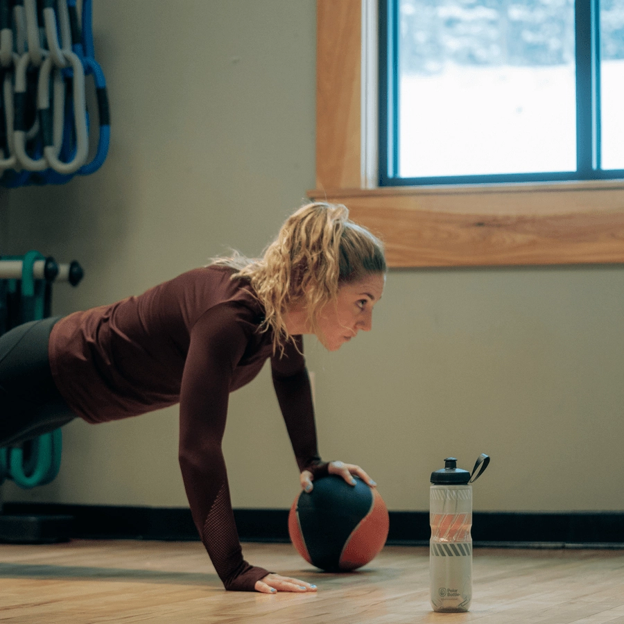 Polar Sport Nimbus Bottle (Coal/White)