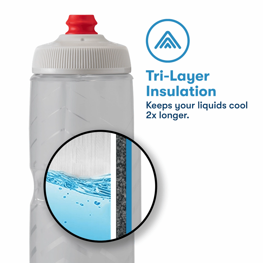 Polar Sport Nimbus Bottle (Coal/White)
