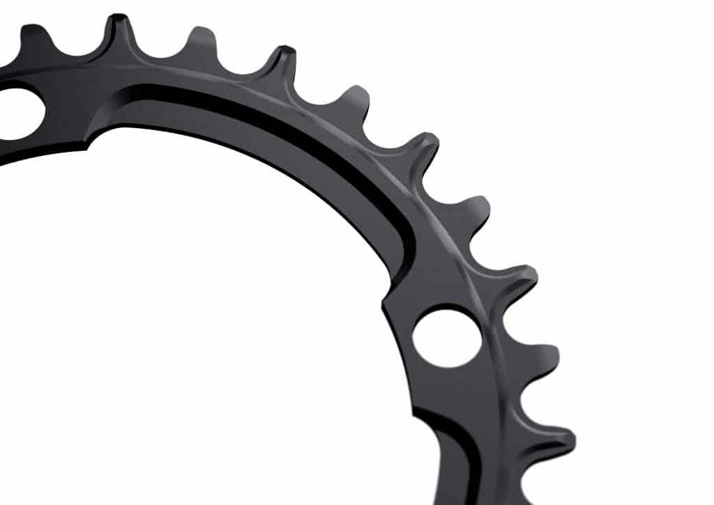 Praxis MTN E-Ring 104 BCD 10/11/12 Speed Chainring (Black)