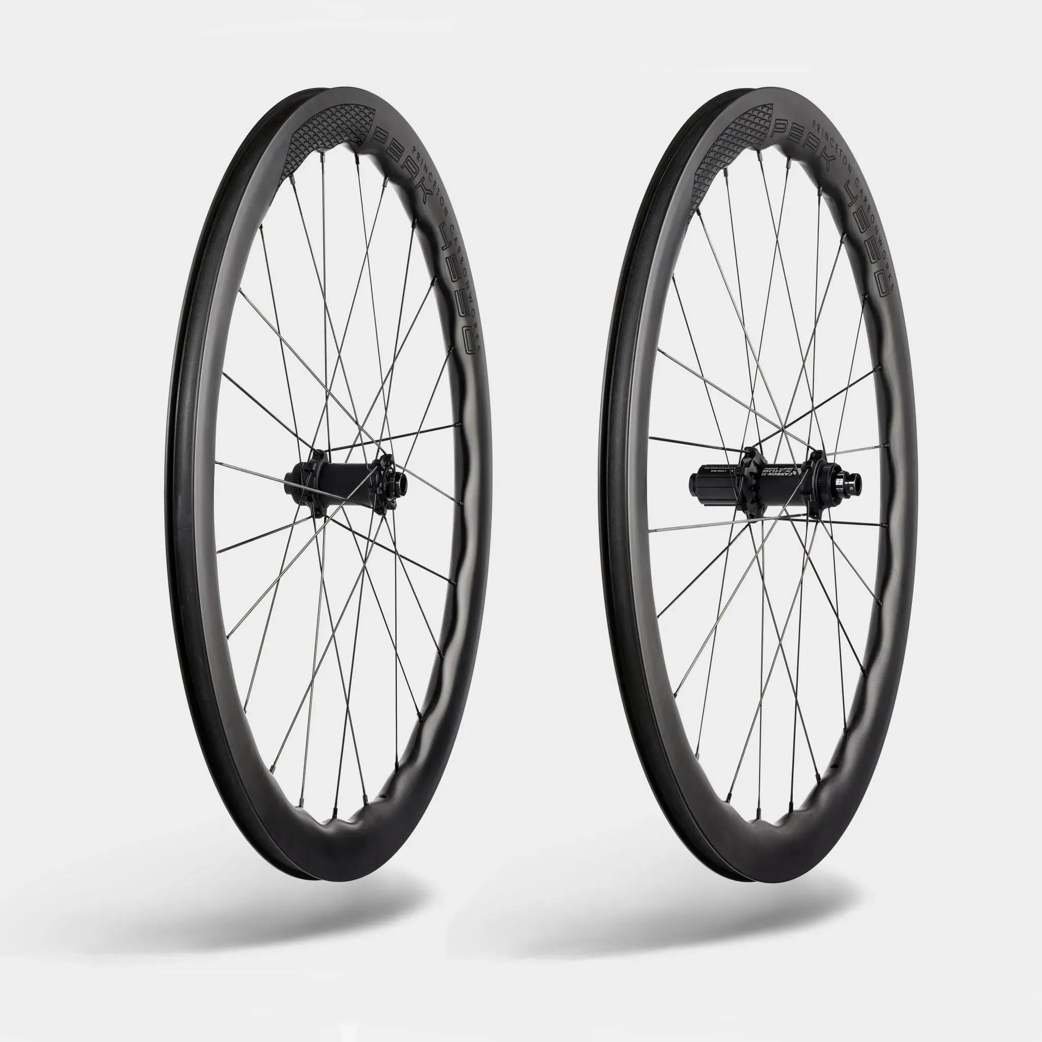 Princeton Peak 4550 Carbon Tubleless Ready Disc Brake Wheel - Shimano/Sram (Black)