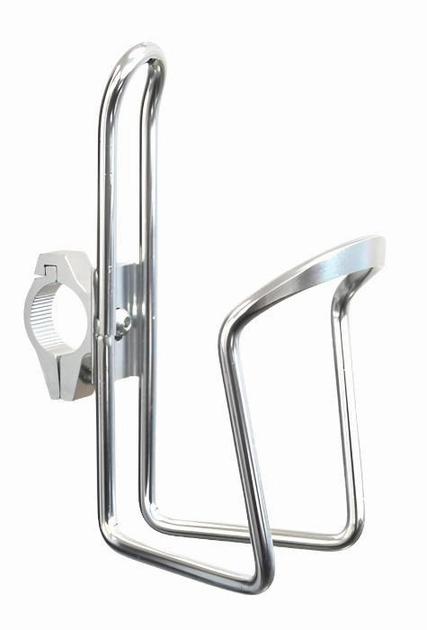 Pro Series Alloy Handlebar Bottle Cage Silver (6129A)