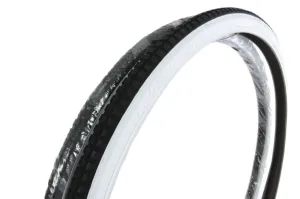 Raleigh Record 26 x1 3-8 Retro White Wall Tyre
