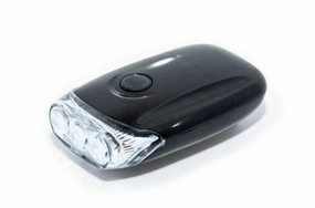RALEIGH RX9.0 3 LED FRONT BIKE LIGHT 3 SUPER BRIGHT LEDS 18 LUX WATER RESISTANT