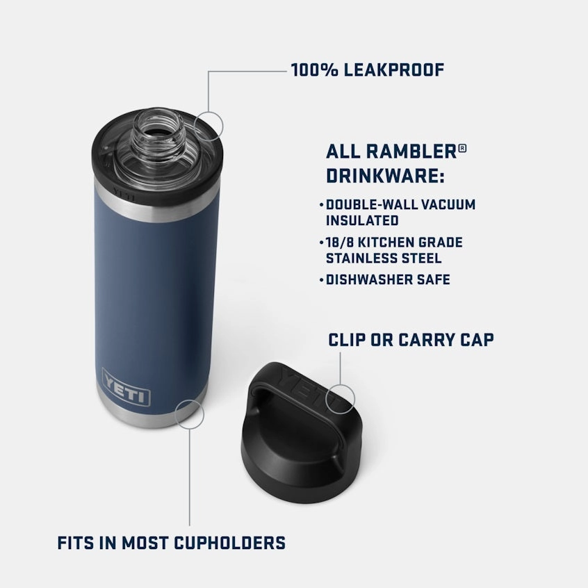 Rambler 18 oz. Water Bottle with Chug Cap