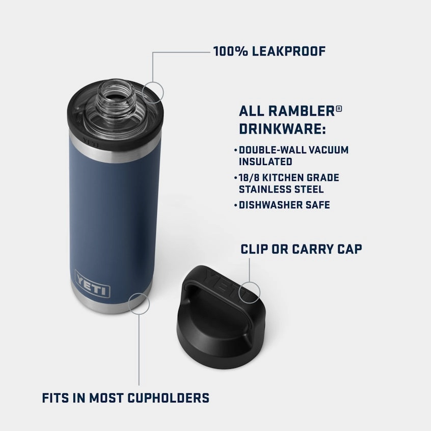 Rambler 18 oz. Water Bottle with Chug Cap