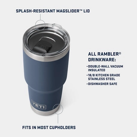 Rambler 30 oz. Tumbler with MagSlider Lid