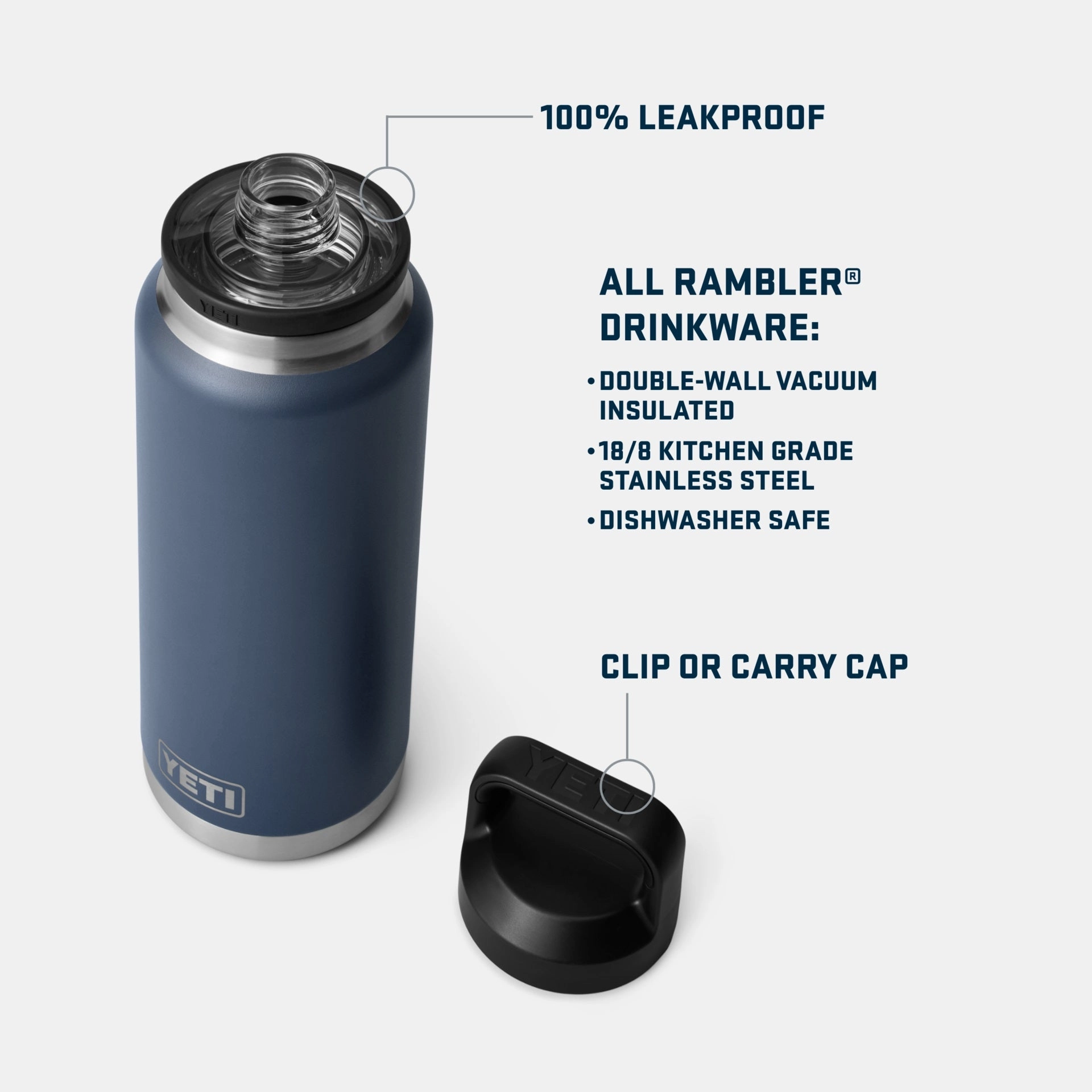 Rambler 36 oz. Water Bottle with Chug Cap