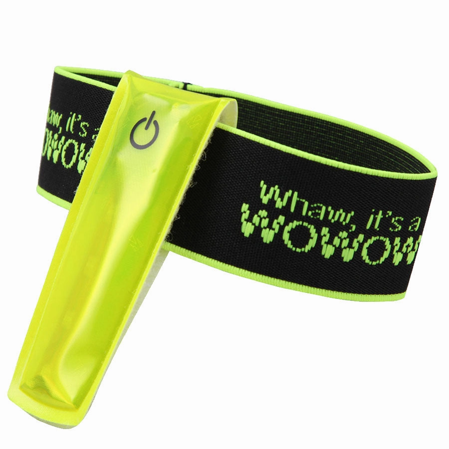 Reflector with red Led strip Wowow - Yellow