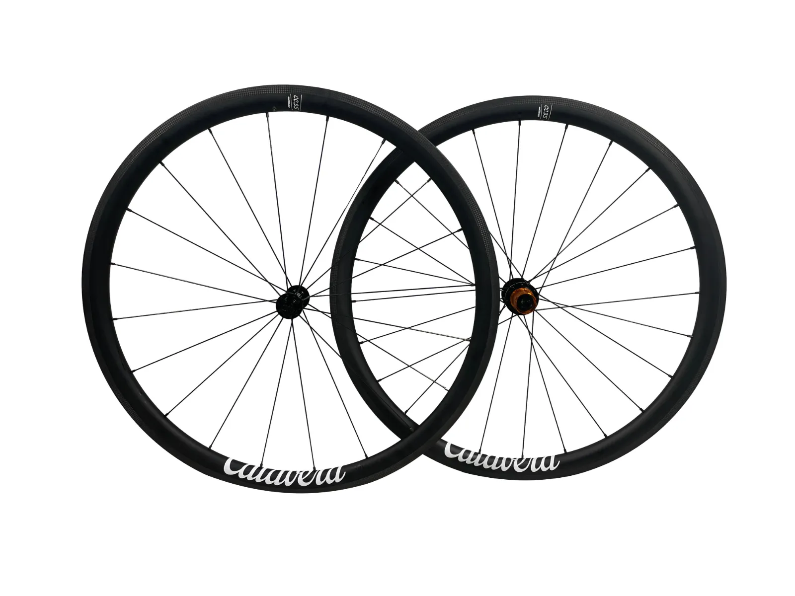 RSP Calavera CC35 Carbon Rim Brake Wheel Set