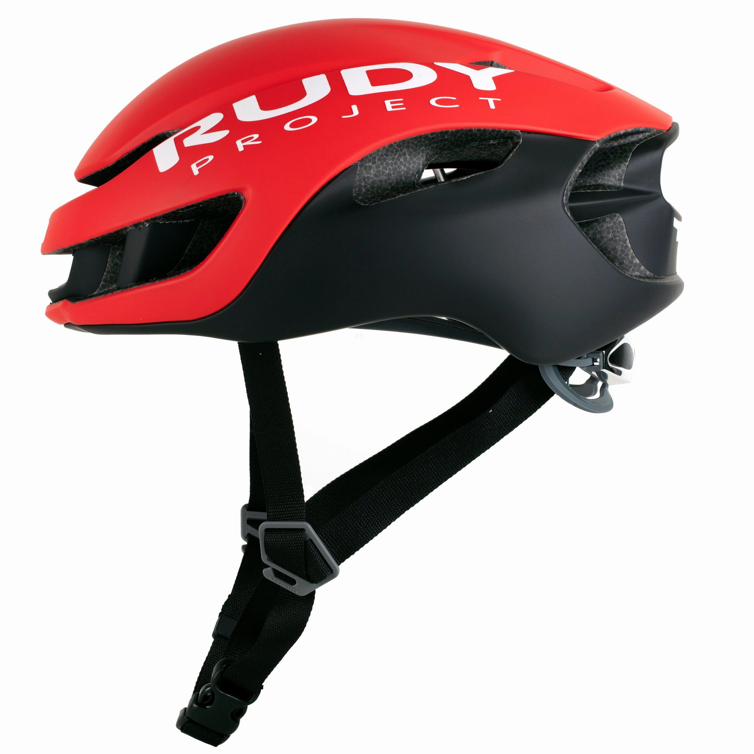 Rudy Project Nytron Road Cycling Helmet (Red/Black-Matte)