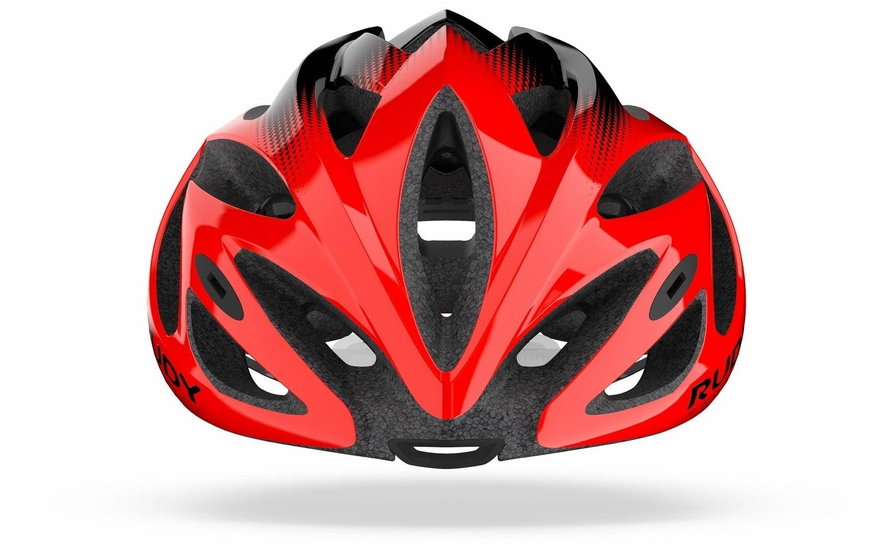 Rudy Project Rush Road Cycling Helmet (Red/Black-Shiny)