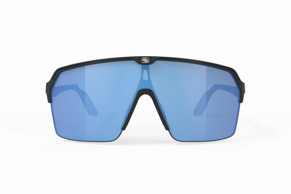 Rudy Project Spinshield Air Sunglasses (Matte Black/Multilaser Blue)