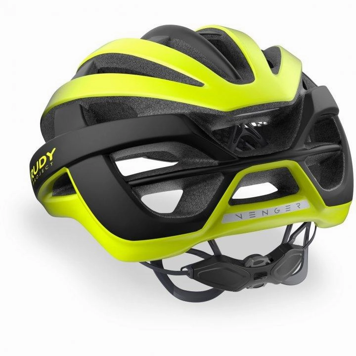 Rudy Project Venger Road Cycling Helmet (Yellow Fluo/Black/Matte)