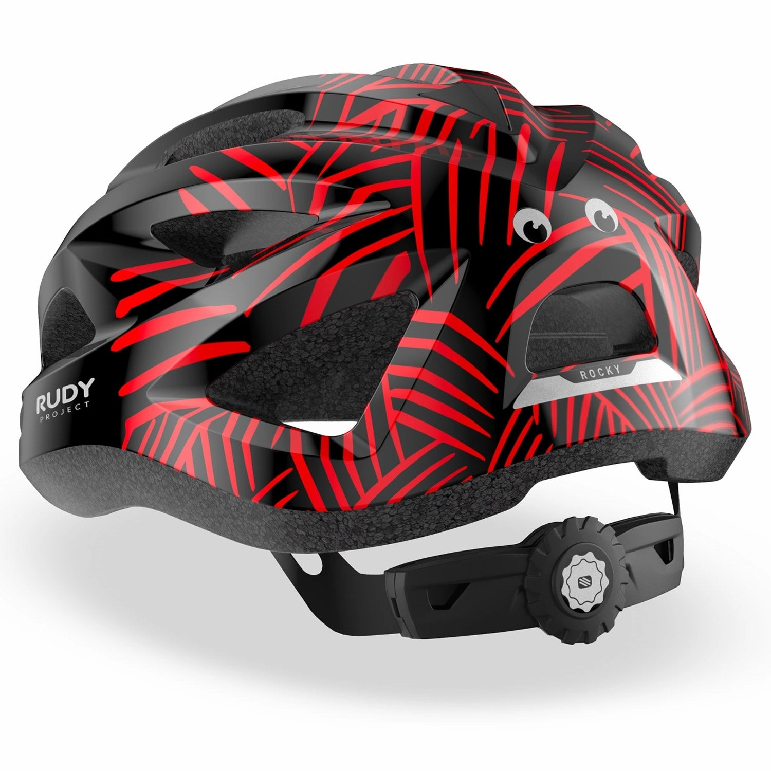 Rudy Rocky Kid Helmet - Black red