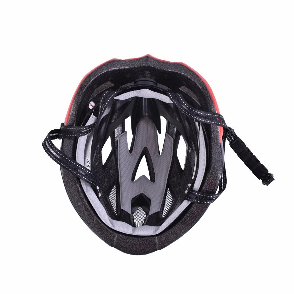 Safety Labs?Juno Road Cycling Helmet (Shiny Black/Red)