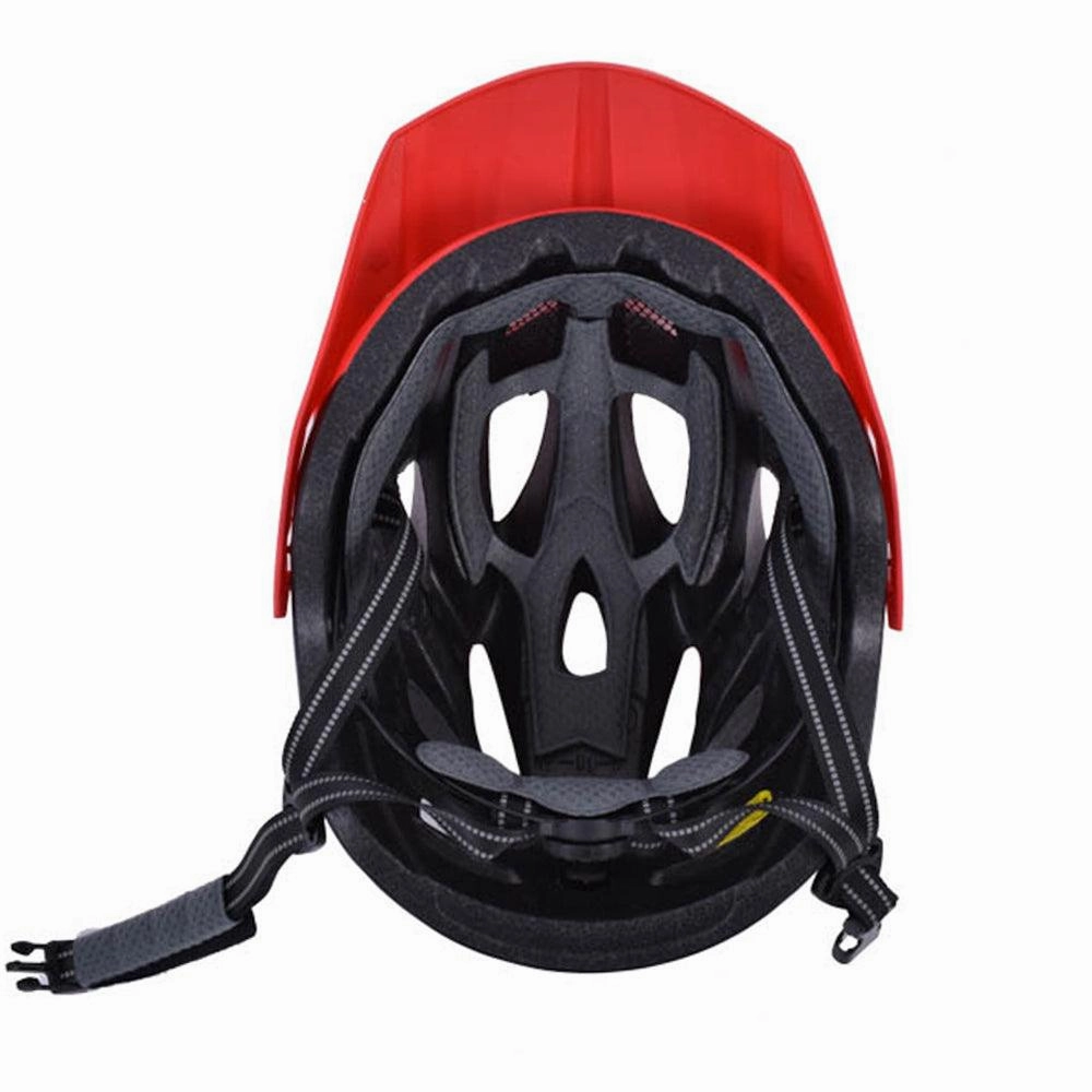 Safety Labs Vox MTB Cycling Helmet (Matte Black/Red)