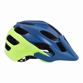 Safety Labs Vox MTB Cycling Helmet (Matte Blue/Neon Yellow)
