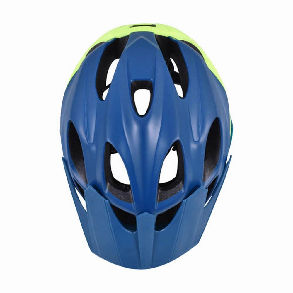 Safety Labs Vox MTB Cycling Helmet (Matte Blue/Neon Yellow)