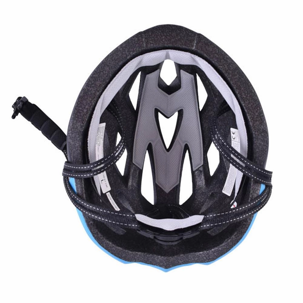 Safety Labs Xeno Road Cycling Helmet (Matte Black/Blue)