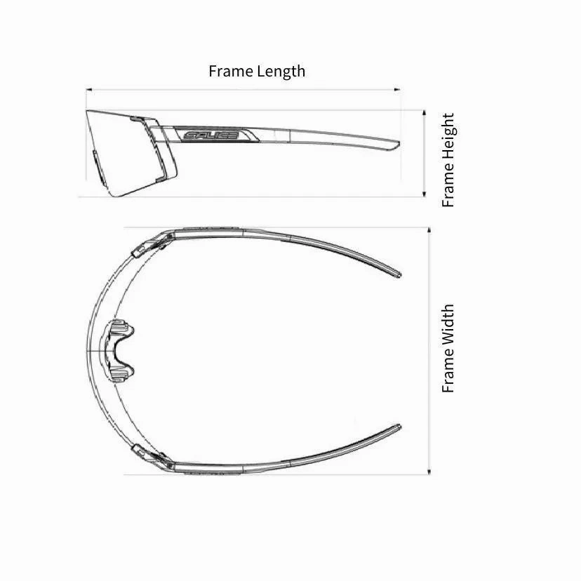Salice 026SRW Sport Sunglass (RW Red/ White Red)