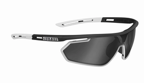 Salice RW018 Sport Sunglass (RW Black/Black White)