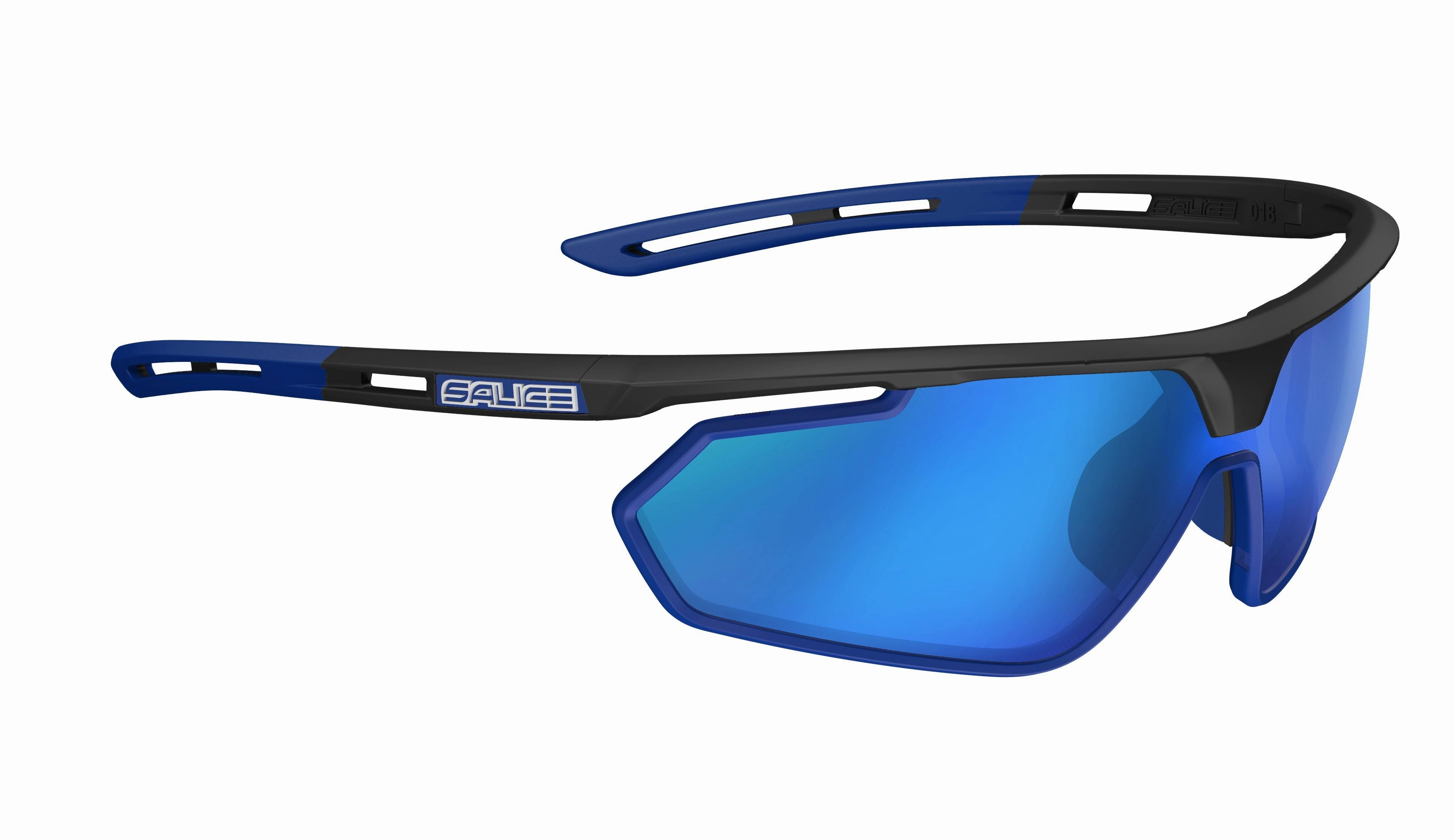 Salice RW018 Sport Sunglass (RW Blue/Black Blue)