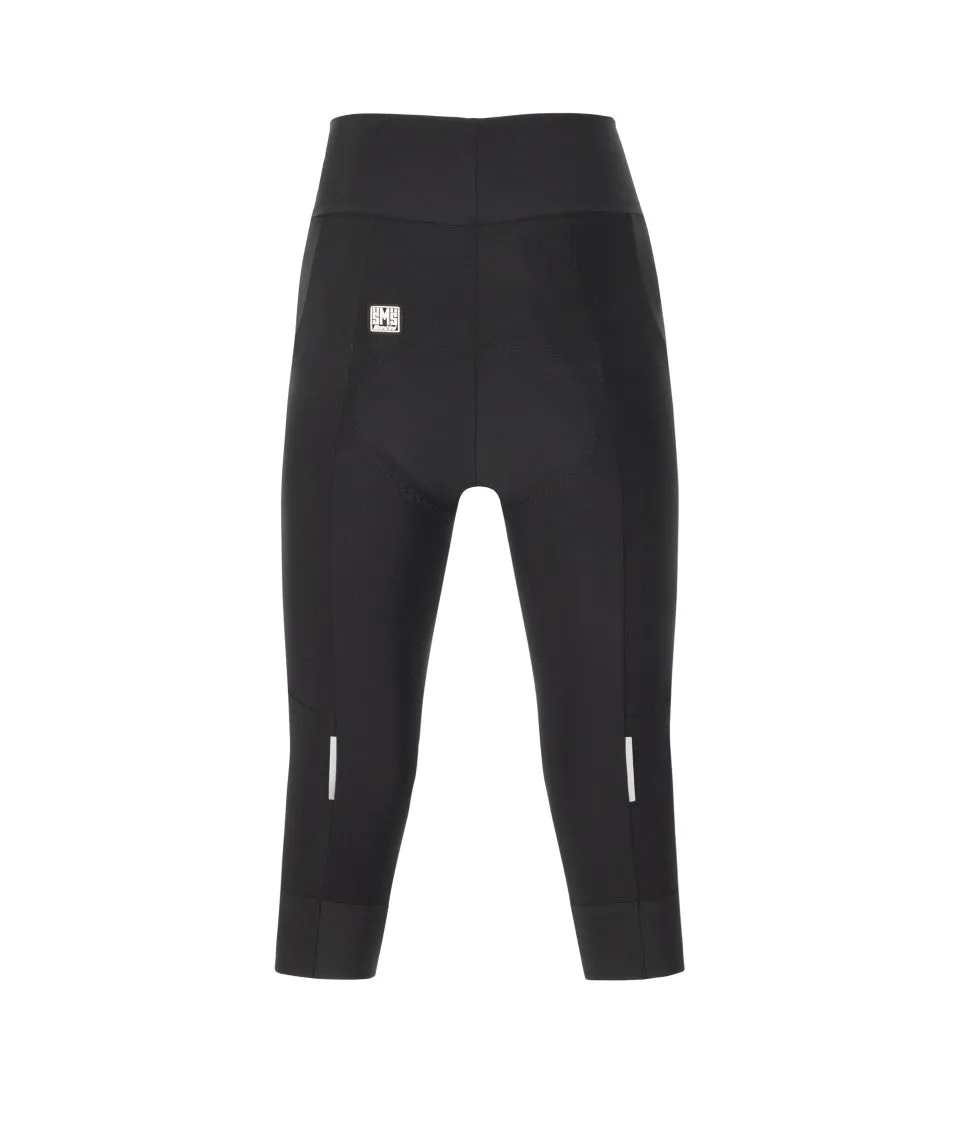 Santini Alba 3/4 Women's Cycling Bibtights (Black)
