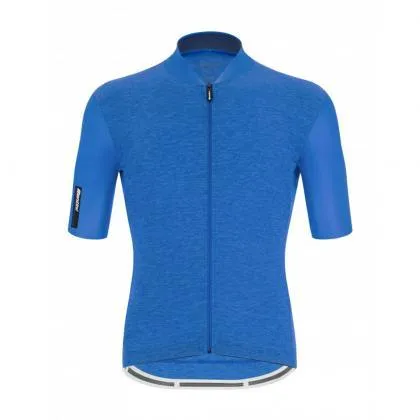 Santini Colore Puro Mens Cycling Jersey (Royal Blue)