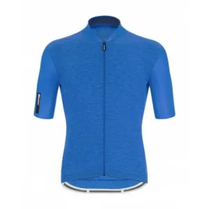 Santini Colore Puro Mens Cycling Jersey (Royal Blue)