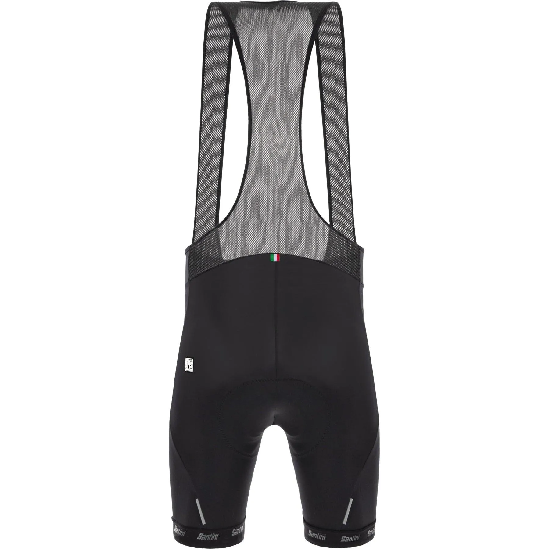 Santini Cubo Mens Cycling Bibshorts (Black)