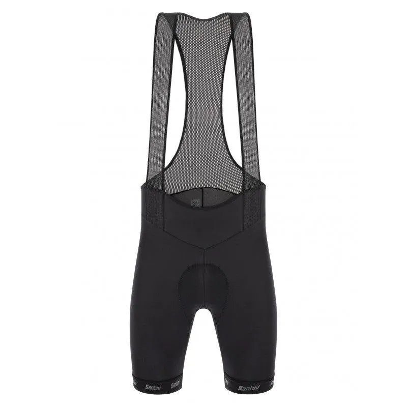 Santini Cubo Mens Cycling Bibshorts (Black)