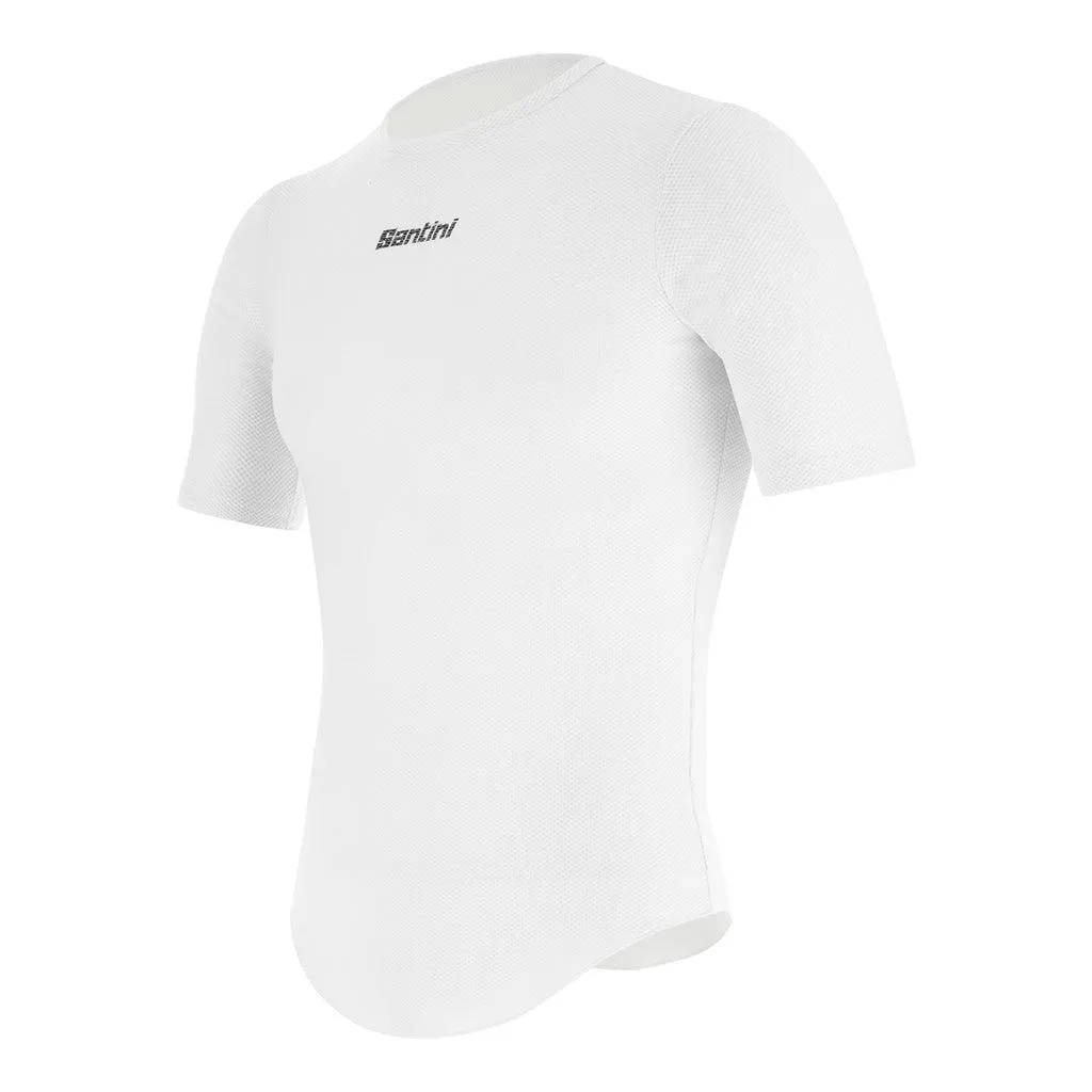 Santini Delta Cooling Mens Cycling Baselayer (White)