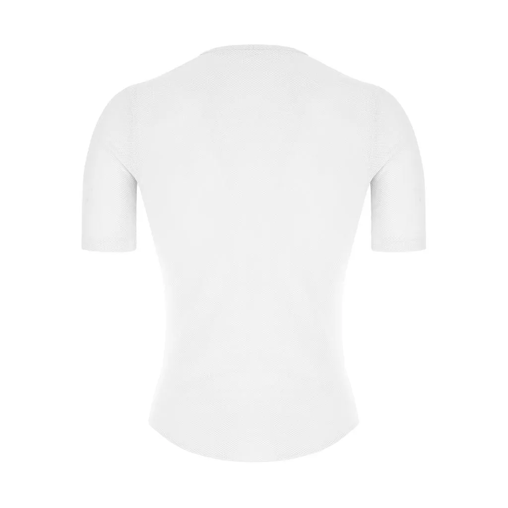 Santini Delta Cooling Mens Cycling Baselayer (White)