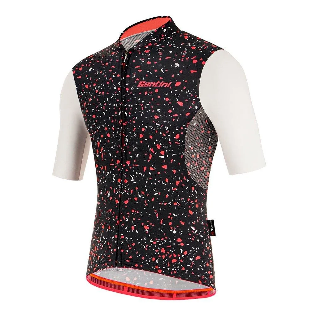 Santini Delta Pietra Mens Cycling Jersey (Black)