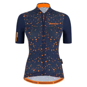 Santini Delta Pietra Women's Cycling Jersey (Nautica Blue)