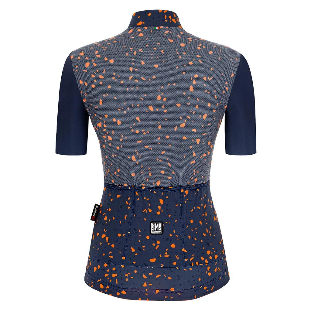 Santini Delta Pietra Women's Cycling Jersey (Nautica Blue)