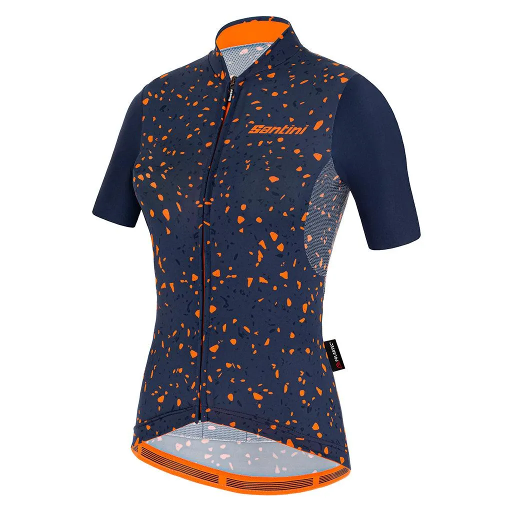 Santini Delta Pietra Women's Cycling Jersey (Nautica Blue)