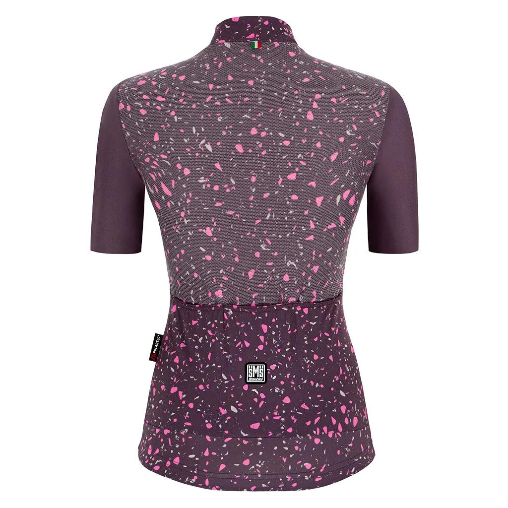 Santini Delta Pietra Women's Cycling Jersey (Vineyard)