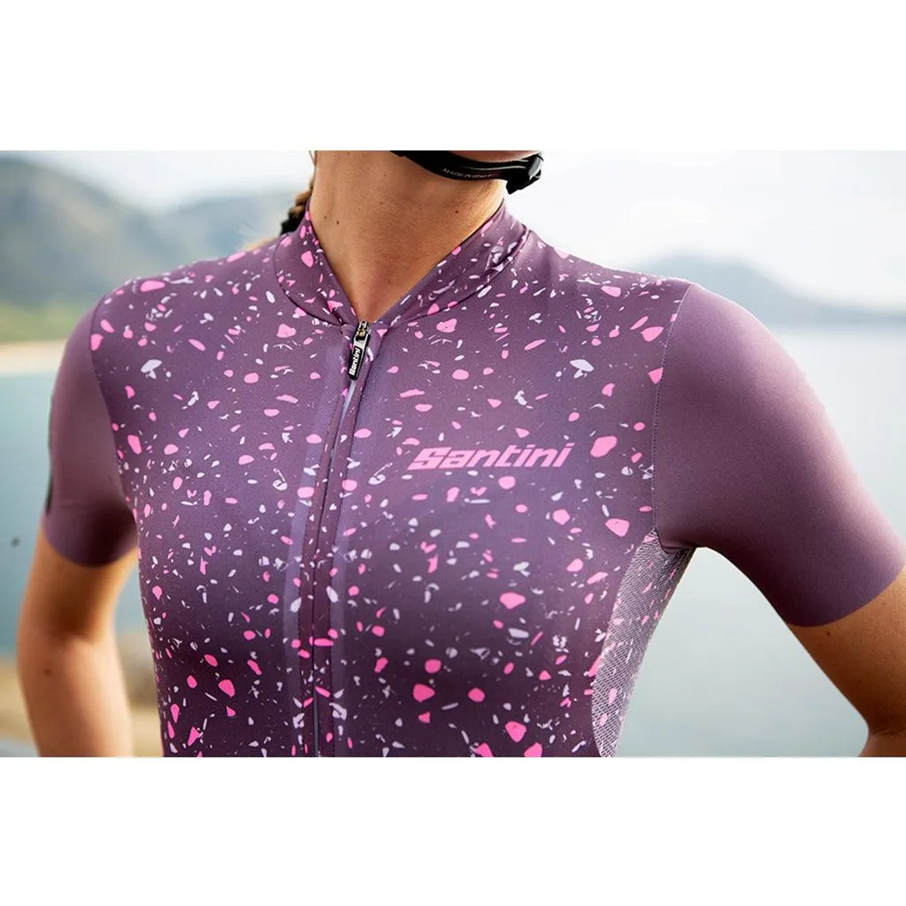 Santini Delta Pietra Women's Cycling Jersey (Vineyard)