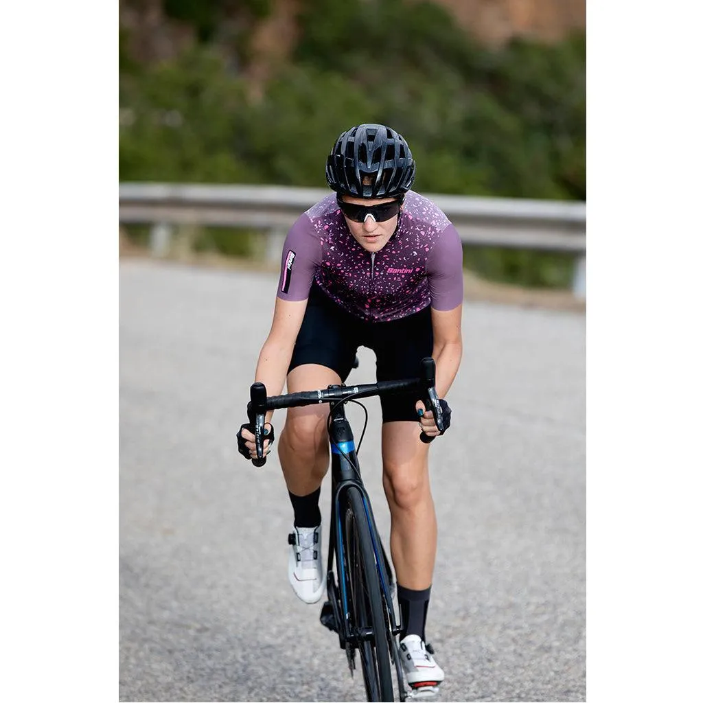 Santini Delta Pietra Women's Cycling Jersey (Vineyard)