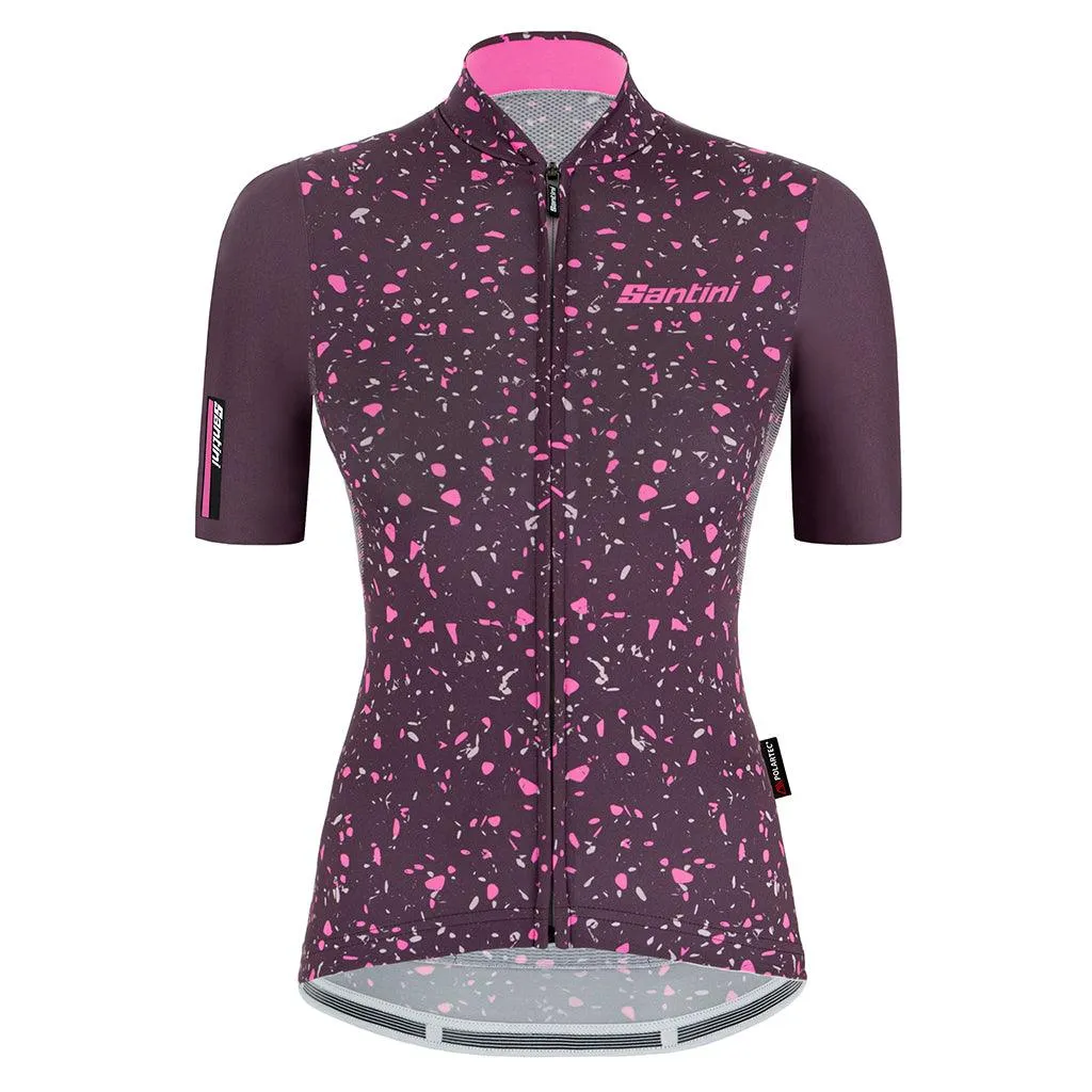 Santini Delta Pietra Women's Cycling Jersey (Vineyard)