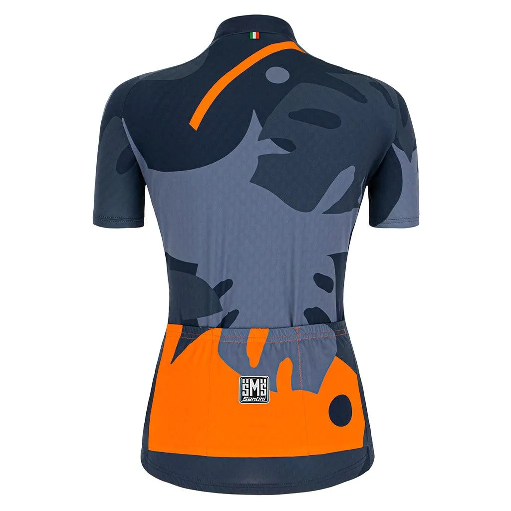 Santini Giada Maui Women's Cycling Jersey (Nautica Blue)