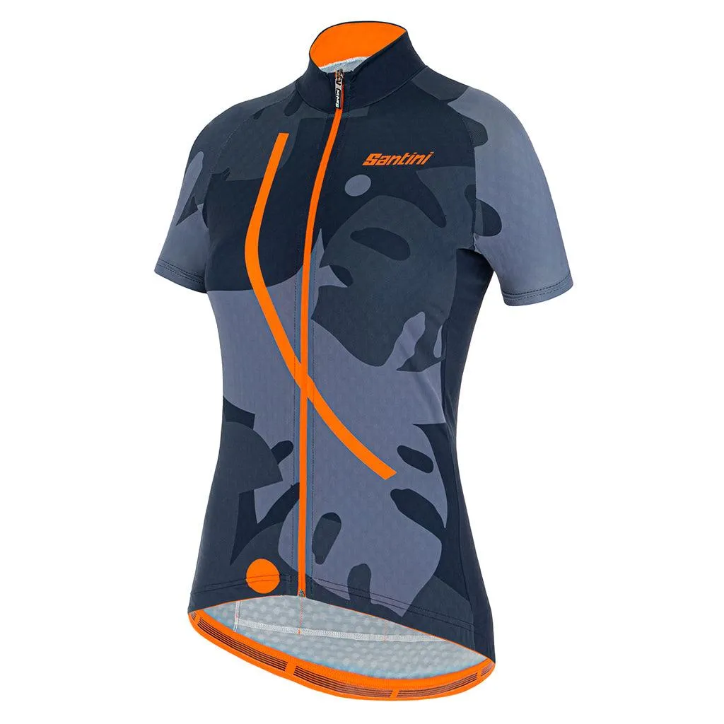 Santini Giada Maui Women's Cycling Jersey (Nautica Blue)