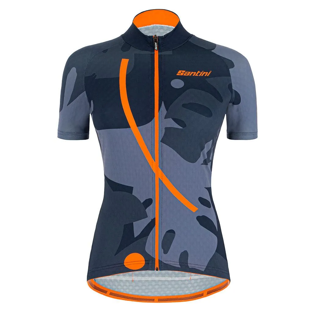 Santini Giada Maui Women's Cycling Jersey (Nautica Blue)